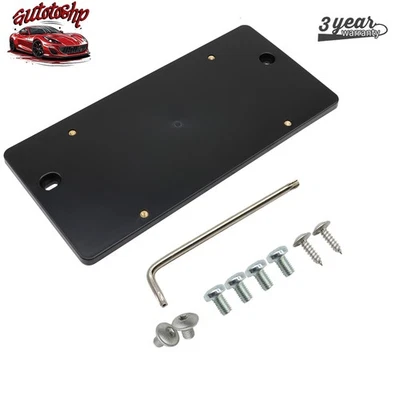 License Plate Tag Holder Bracket For Audi A3 A4 A5 A6 A8 Rear Bumper Mounting - Imagem 1 de 4