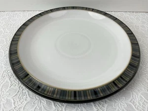 Denby Jet Stripe Black Salad / Dessert Plate Superb Condition Look Unused 9” - Picture 1 of 6