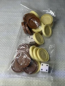 Vintage 1981 Whitman Board Game Backgammon Set Complete -NEW-SEALED! - Picture 1 of 2