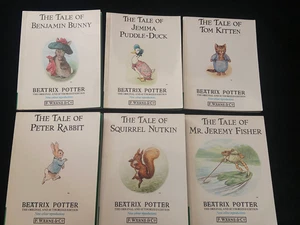 The Peter Rabbit Library by Beatrix Potter 1991 BP Mini Book Series 1-6 - Picture 1 of 3