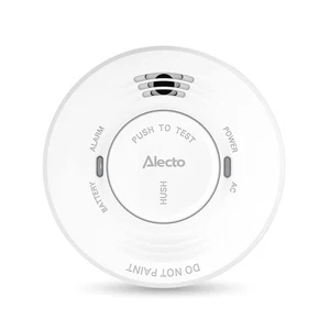 230V Rookmelder met 5 jaar back-up batterij Wit - Bild 1 von 3