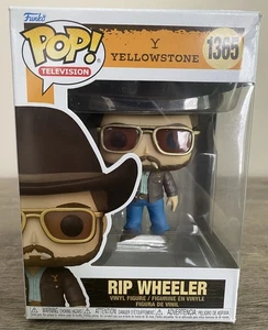Rip Wheeler 1365 Funko Pop Yellowstone Vinyl Figure Cowboy Ranch w/ Protector - Foto 1 di 8
