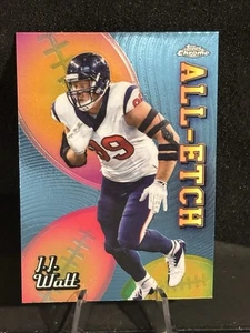2024 Topps Chrome Football JJ Watt #CAE-JW - All-Etch - Texans - Foto 1 di 1