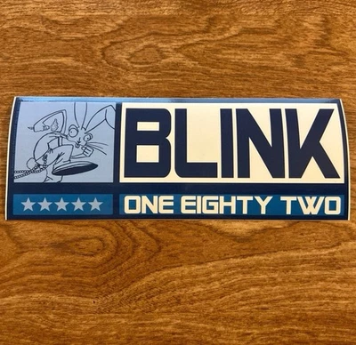 VINTAGE & RARE 2000 Blink 182 Official Bumper Sticker - Image 1 of 2