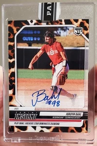 Panini Instant Jordyn Jordy Bahl #4/10 Jaguar Auto #68 Nebraska Huskers Softball - Picture 1 of 2