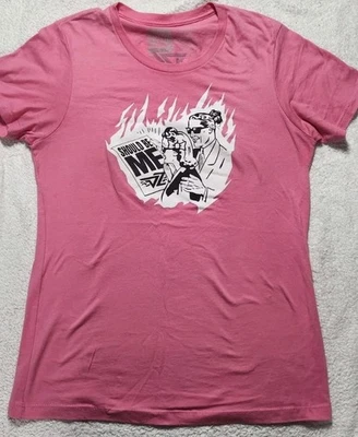 Camiseta de Luchador Rosa WWE Auténtica Merch Delph Ziggler Talla L Foto 1 de 4