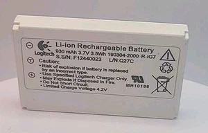 OEM Logitech Harmony One Battery F12440023 | NTA2340 190304-2000 190304-0000 - Picture 1 of 3