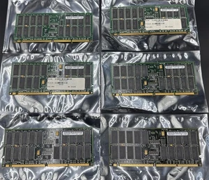 HP A3864-66501 A6016A 1GB 120MHz SDRAM for Visualize C / J / B Class (Lot of 6x) - Picture 1 of 4