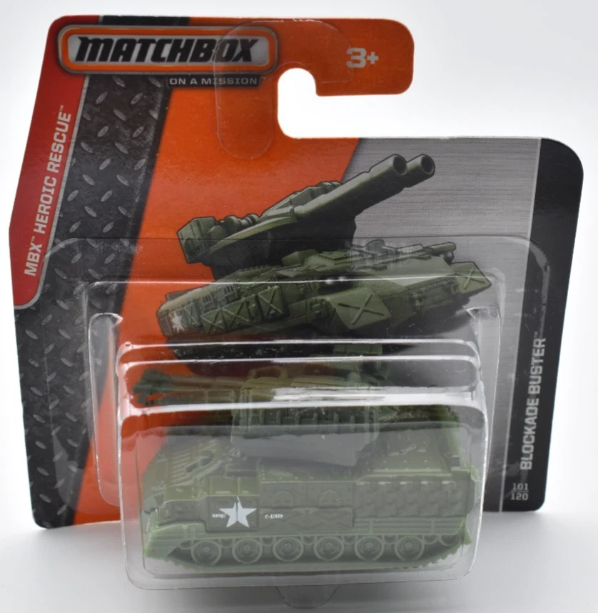 Matchbox Blockade Buster Panzer 101/120 2014 Superfast short map - Image 1 of 1