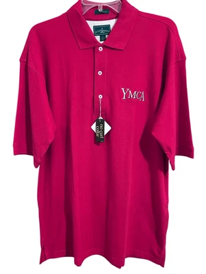 Outer Banks YMCA Red Polo Shirt Men’s Size L 100% Cotton NWT - Image 1 of 4