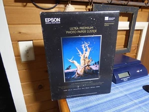 SEALED Epson Ultra Premium Photo Paper Luster 8.5x11 250 Sheets S041913 - Picture 1 of 12