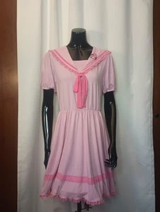 Sanrio My Melody rosa Matrosenkleid Medium Schleife Kragen bestickt Cosplay Kawaii - Bild 1 von 16