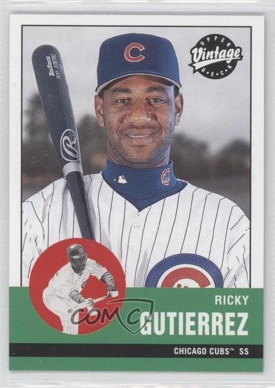 2001 Upper Deck Vintage Ricky Gutierrez #215 - Image 1 of 2