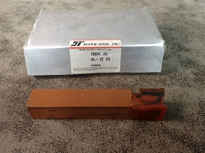 (Lot of 5) NEW Super Tool 73231 3/4"x3/4" Single Point Carbide AL-12 370 (BN56) - Image 1 of 4