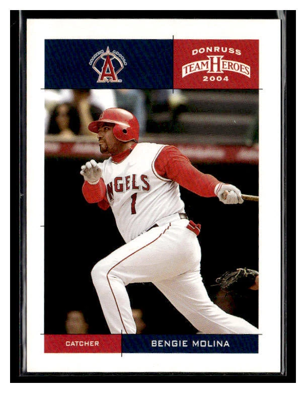 2004 Donruss Team Heroes #5 Bengie Molina - Image 1 of 2
