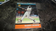 2001 TOPPS  POST COLLECTOR'S SERIES #2/18 BARRY BONDS   BASEBALL CARD