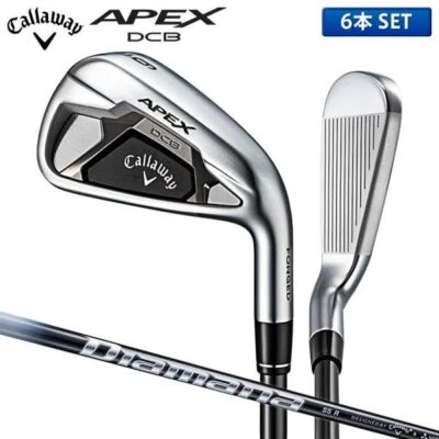 Diamana 55 for Callaway 2021 APEX DCB IronSet 5I-9I+Pw 6pec RH Flex Regular - Image 1 of 4