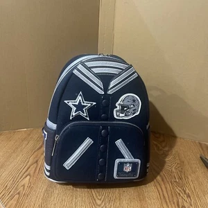 Dallas Cowboys Loungefly Varsity Style Mini Backpack-New With Tags! - Picture 1 of 10