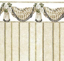 Bambole Casa Benjamin Malloppo Beige Miniatura Stampa 1:12 Scala Parati 3 Fogli