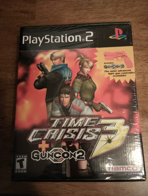 Preços baixos em Sony Playstation 2 Time Crisis 3 Jogos de videogame de tiro