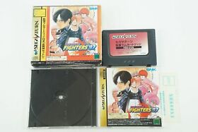 The King of Fighters 97 RAM SS SNK Sega Saturn Box