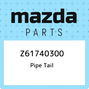 Z61740300 Mazda Pipe tail Z61740300, New Genuine OEM Part - Picture 1 of 1