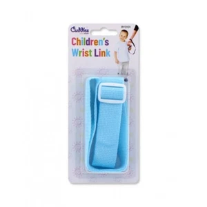 Blue Children Wrist Link Baby Child Toddler Strap Safety Link Rein Harness Strap - Picture 1 of 8