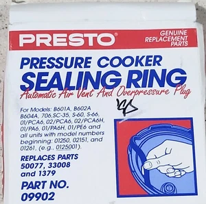 Anillo de sellado de olla a presión Presto #09902...tal cual👈 - Imagen 1 de 7