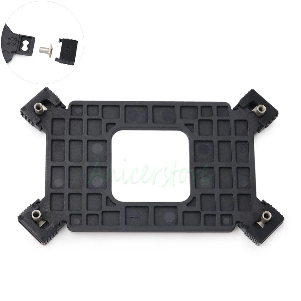 Adjustable AMD AM2 AM3 AM4 FM1 FM2 Bracket CPU Heatsink Backplate Radiator Base - Image 1 of 4