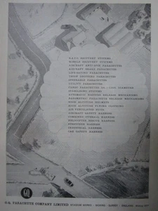 2/1962 PUB GQ PARACHUTE ARMY NAVY AIR FORCE ESCAPE SYSTEM BRAKE PARACHUTE AD - Picture 1 of 1