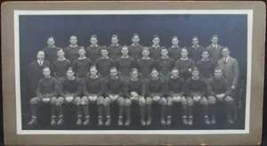 Fotografía del equipo grande irlandés de lucha de Notre Dame 1925 con Knute Rockne 151331 - Imagen 1 de 2