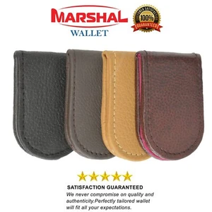 Men's Leather Strong Magnetic Money Clip - Picture 1 of 15