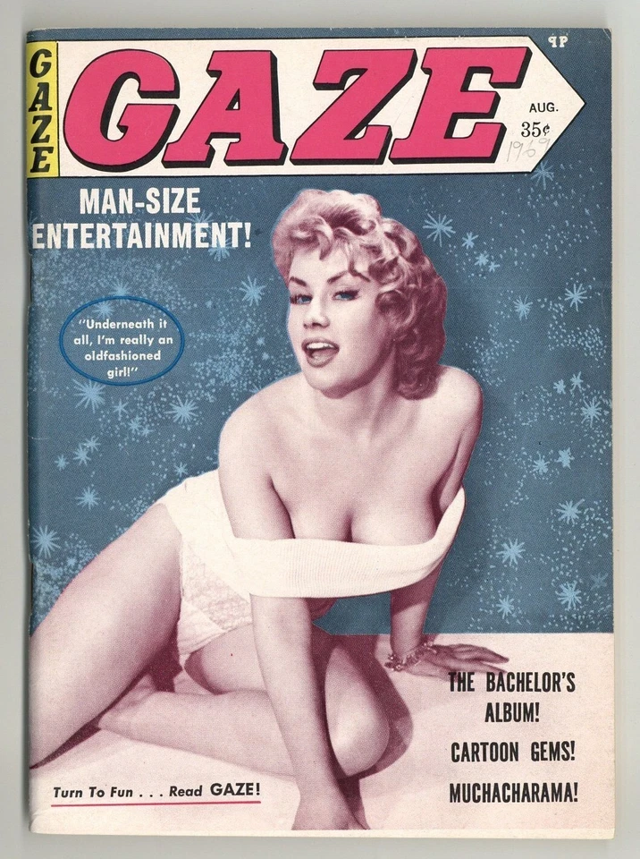 Gaze #82 Bambi Allen Jo DeRohner Bill Ward 1969 Pinup Magazine Humorama M32155 - Image 1 of 1