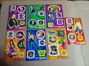 Hoja de 7 pegatinas RBD Rebelde Walmart México 2007 exclusiva 7 planillas de sticker - Imagen 1 de 15