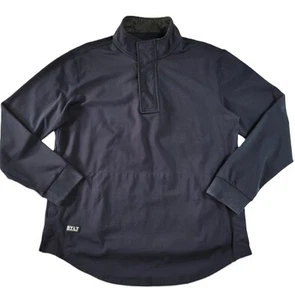 Bylt Elite Fairway Pullover Giacca Uomo L Nero Performance Golf Drop Cut - Foto 1 di 11