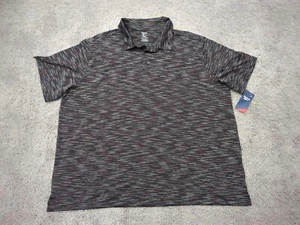 Reebok Poloshirt Herren 4XL Space Dye Kurzarm Speedwick Golf Sport Freizeit - Bild 1 von 7