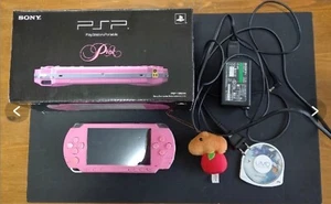 Sony Playstation Portable PSP 1000 PK Pink Console with Box Tested - Picture 1 of 9