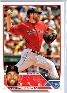 2023 Topps 76 Josh Winckowski   Boston Red Sox RC Baseball Card - NM/M - Picture 1 of 2