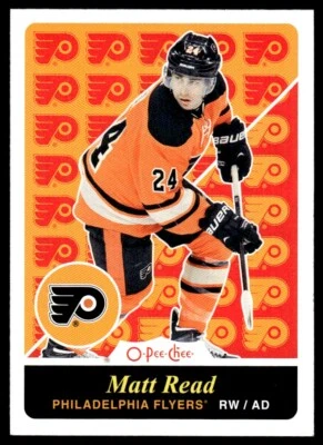 2015-16 O-Pee-Chee Retro Matt Read Philadelphia Flyers #396 R35 - Image 1 of 2