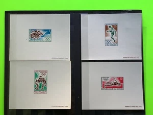 1968 Congo Summer Olympic Games Deluxe and Imperf stamps. - Picture 1 of 2