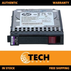 HP 718160-B21 1.2TB 6G SAS 10K 2.5in DP ENT HDD 718291-001 718159-002 693651-004 - Picture 1 of 2