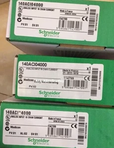 New In Box Schneider 140ACI04000 PLC Analog Input Module - Picture 1 of 1
