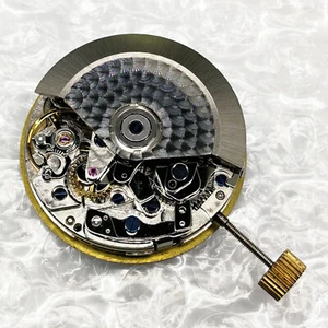 Orologio Per 7750 Doppio Calendario 6Pin Movimento Meccanico Automatico Calendario Bianco - Foto 1 di 5