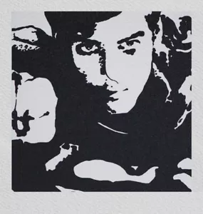 ORIGINAL PRINT - RUBENS FOGACCI - SERIGRAFIA RETOUCHE' - SUPERMAN II -12x12 CM - Foto 1 di 5
