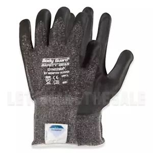 L - Body Guard Safety Gear Dyneema Cut Resistant Nitrile Coated Gloves LARGE - Picture 1 of 6