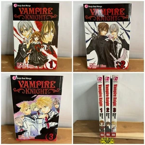 Vampire Knight Volume 1-3 Manga English Graphic Novel Trade Paperback - Picture 1 of 8