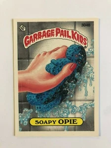 Topps 1987 Garbage Pail Kids Trading Card # 304B Soapie Opie - Picture 1 of 2