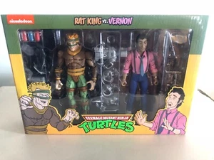 NECA TMNT Rat king vs Vernon Target Exclusive 2 pack Nickelodeon ย ๐ฅ๐ฅ๐ฅ๐ฅ - Picture 1 of 6