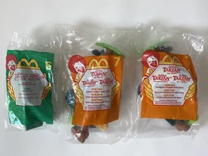 Tarzán #7 Juego de 2 Goofy #6 McDonalds Happy Meal 2000, Juguete Disney, Nuevo - Imagen 1 de 6