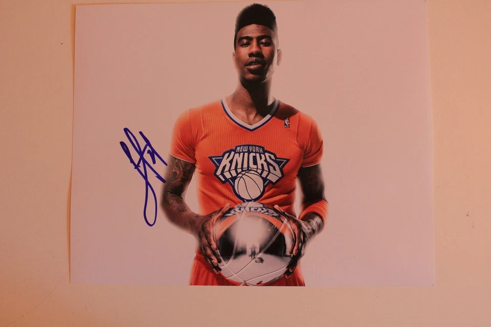 FOTO AUTOGRAFIADA Iman Shumpert Foto 1 de 1